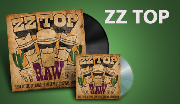 ZZ Top RAW on CD and LP!