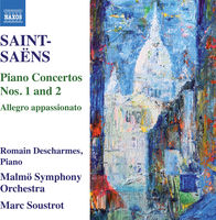 Romain Descharmes - Camille Saint-Saens: Piano Concertos Nos 1 & 2