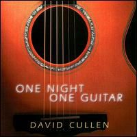 David Cullen - One Night, One Guitar