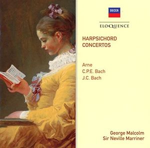 Arne /  C.P.E. Bach /  J.C. Bach: Harpsichord Concertos