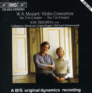 Violin Concertos 3 G KV216
