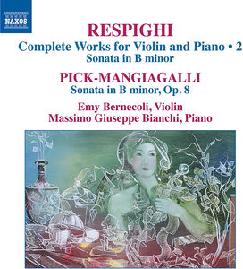 Son in B minor for Violin & Piano-Pick-Mangiagalli