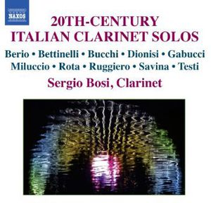 20sT Century Italian Clarinet Solos