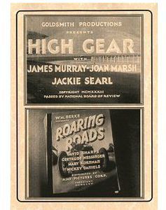 High Gear (1933) /  Roaring Road
