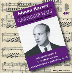 His Celebrated Live Recordings at Carnegie Hall-Vo