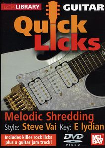 Quick Licks: Stevie Ray Vaughan Melodic Shredding - Key: E Lydian
