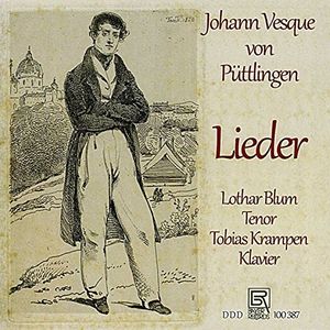 Johann Vesque von Puttlingen: Lieder
