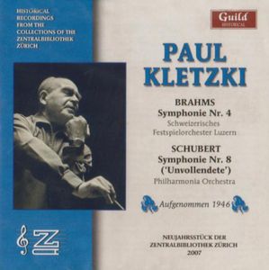 Paul Kletzki Conducts Brahms & Schubert