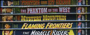 Vintage Western Serials (The Miracle Rider/ The Mystery Mountain/ Phantom of The West/ Fighting With Kit Carson/ Flaming Frontiers)
