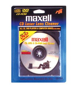 MAXELL 190048 CD340 LASER LENS CLEANER CD DVD GMS