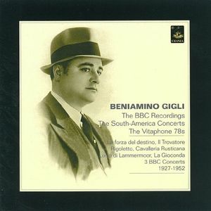 Beniamino Gigli: BBC Recordings /  Various