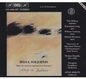 Missa Solemnis Soloists