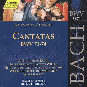 Sacred Cantatas BWV 71-74