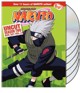 Naruto Uncut: Season 2 Volume 2 Box Set