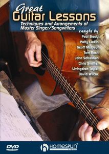 Great Guitar Lessons: Techniques and Arrangements of Master Singer AndSongwriters