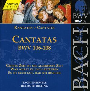 Sacred Cantatas BWV 106-108