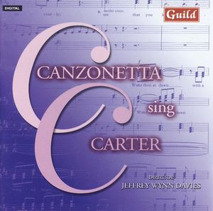 Canzonetta Sing Carter