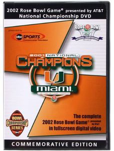 Miami Hurricanes: 2002 Rose Bowl