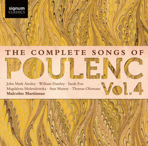 Complete Songs of Poulenc 4