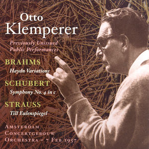 Klemperer Performs Brahms & Schubert