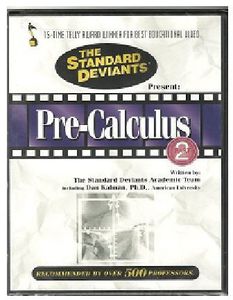 Standard Deviants: Pre-Calculus, Vol. 2