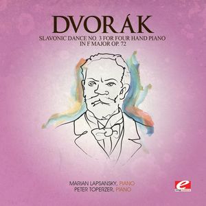 Slavonic Dance 3 Four Hand Piano F Maj 72