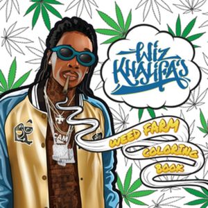 WIZ KHALIFAS WEED FARM COLORING BOOK