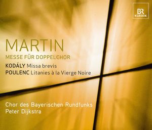 Martin/ Kodaly/ Poulenc : Mass for Two Four-Part Choruse