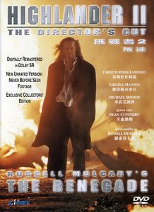 Highlander 2: Renegade Version: The Director's Cut [Import]