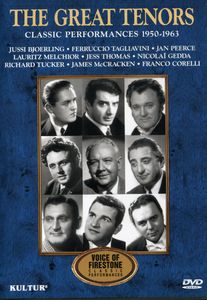 The Great Tenors: Classic Performances 1950-1963
