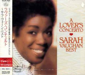 Lover's Concerto-Best of Sarah Vaughan [Import]