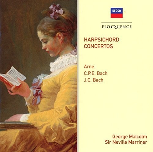 George Malcolm - Arne / C.P.E. Bach / J.C. Bach: Harpsichord Concertos
