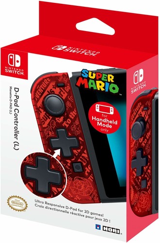  - HORI D-Pad Controller (L) - Mario Edition for Nintendo Switch