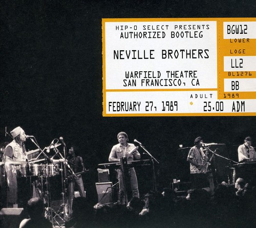 Neville Brothers - Authorized Bootleg-Warfield Theatre-San Francisco, February 27, 1988