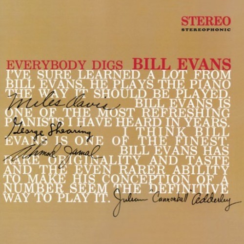 Bill Evans - Everybody Digs Bill Evans [Colored Vinyl] [Limited Edition] [180 Gram] (Spa)