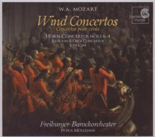 Freiburger Barockorchester - Wind Concertos: Horn Concertos 1 & 3
