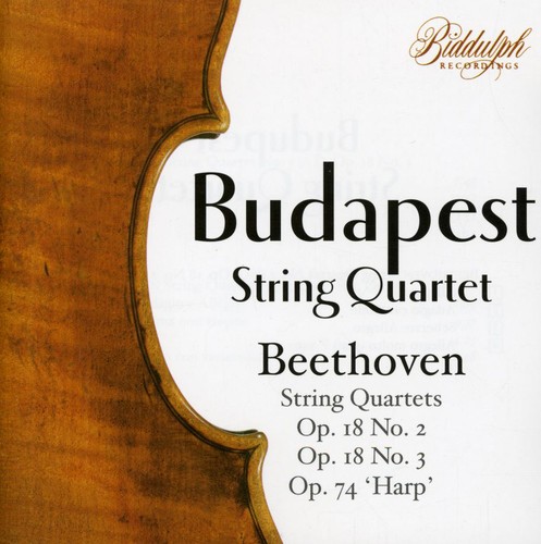 SCHUBERT/BRAHMS - Budapest Quartet Plays Beethoven