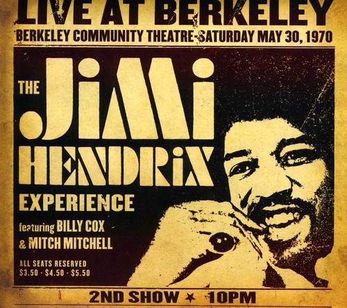 The Jimi Hendrix Experience - Jimi Hendrix Experience Live At Berkeley