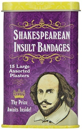 Body Product - Shakespearean Insult Bandages