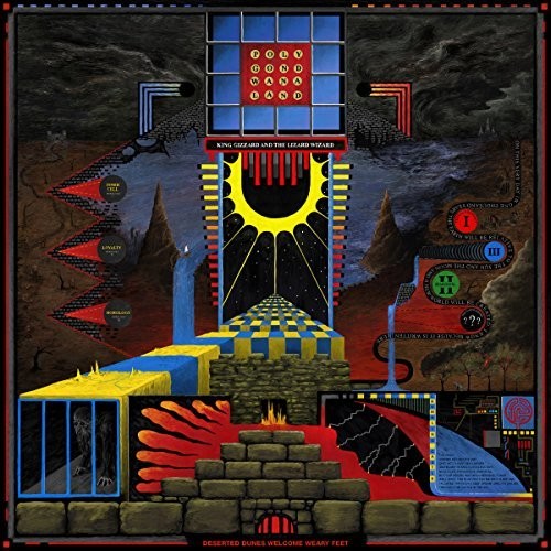 King Gizzard & The Lizard Wizard - Polygondwanaland [Tri-Color Split Wax LP]