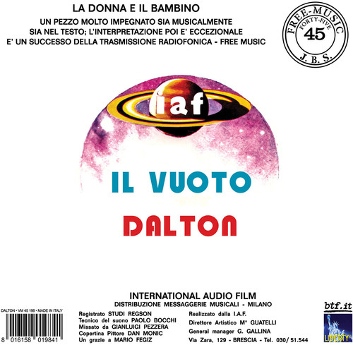 Dalton - La Donna E Il Bambino / Il Vuoto [Limited Edition]