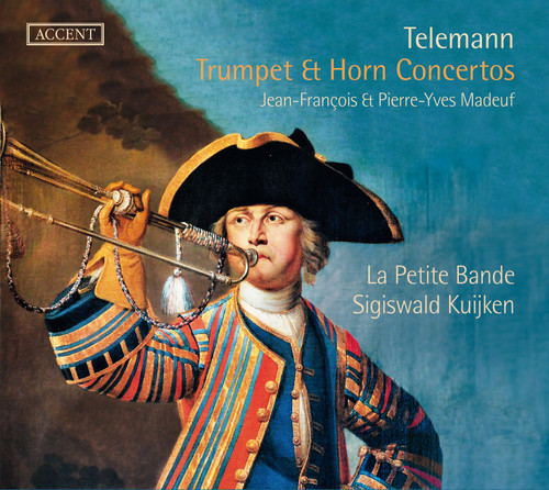 Jean-François Madeuf - Telemann: Trumpet & Horn Concertos