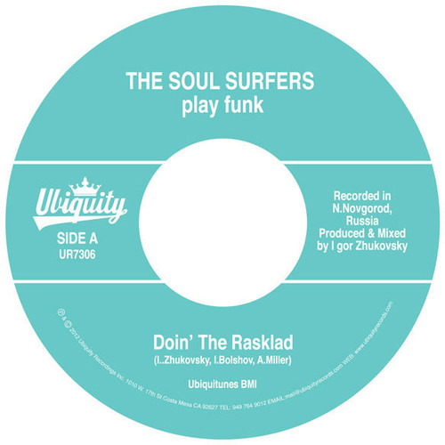 The Soul Surfers - Doin The Rasklad / Girl From Sao Paolo