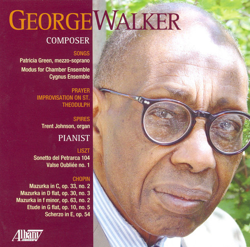 George Walker: Composer Pianist