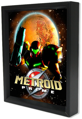 Metroid Prime Planet 8X10 Framed 3D Lenticular - Metroid Prime Planet 8x10 Framed 3D Lenticular