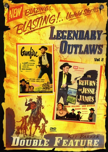 Legendary Outlaws Double Feature: Volume 2: The Return of Jesse James /  Gunfire