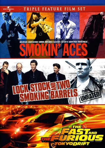 Triple Feature Film Set - Smokin' Aces / Lock, Stock and Two Smoking Barrels / The Fast and the Furious: Tokyo Drift