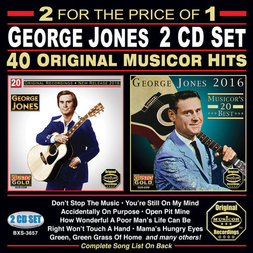 George Jones - 40 Original Musicor Hits