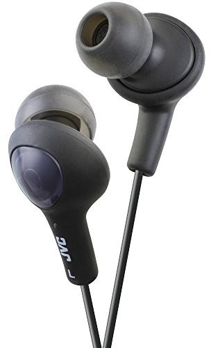 Jvc Hafx5B Gumy Plus Earbuds Black - JVC HAFX5B GUMY Plus Earbuds With Microphone and In-line Remote (Black)