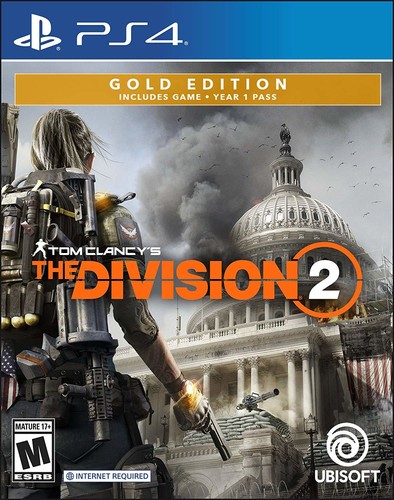 Ps4 Tom Clancy's the Division 2 Gold Steelbook Ed - Tom Clancy's The Division 2 - Gold Steelbook Editi
